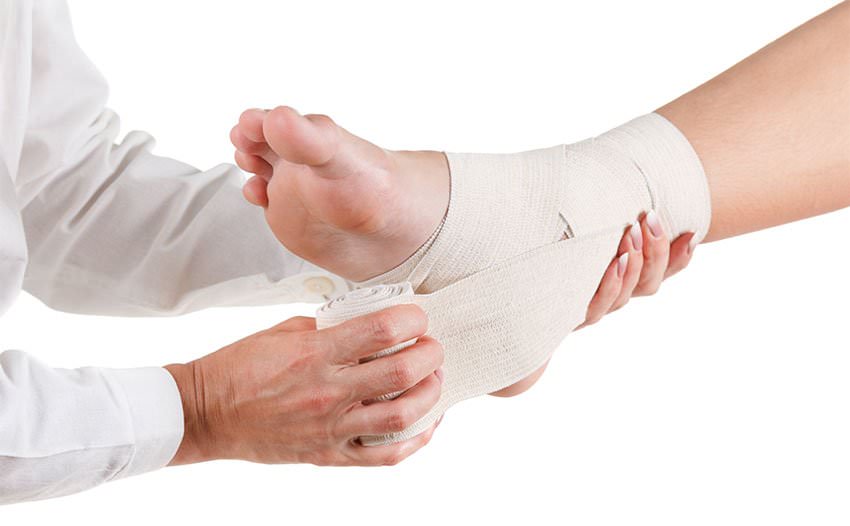 healing process ankle injury