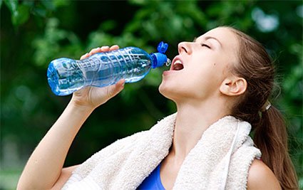 healthy habits - drinking water
