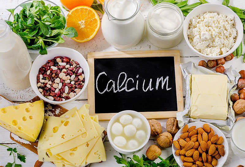 sources of calcium content